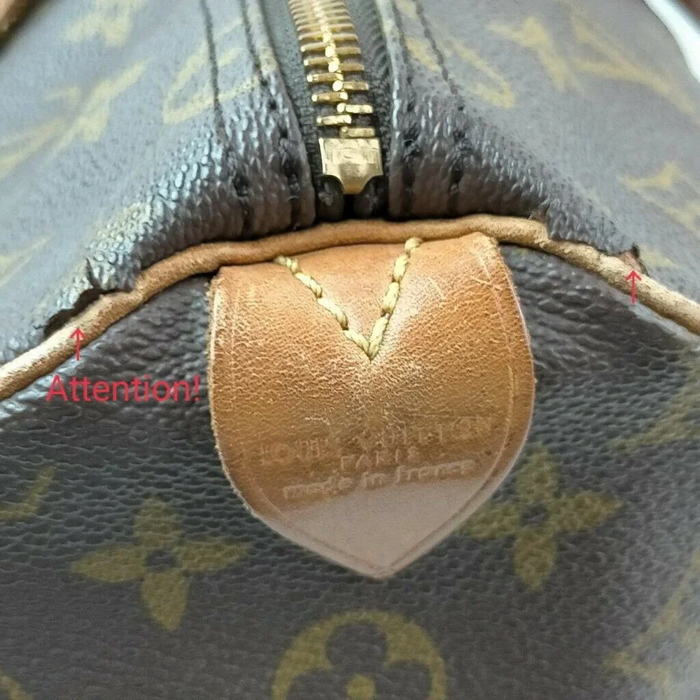 Louis Vuitton Monogram Speedy 35 Handbag***_7